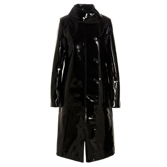 Raf Simons Women Vinyl Trench Coat